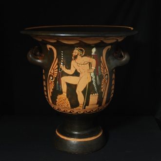 Paestan Bell Krater of the Python-Silenus-Group