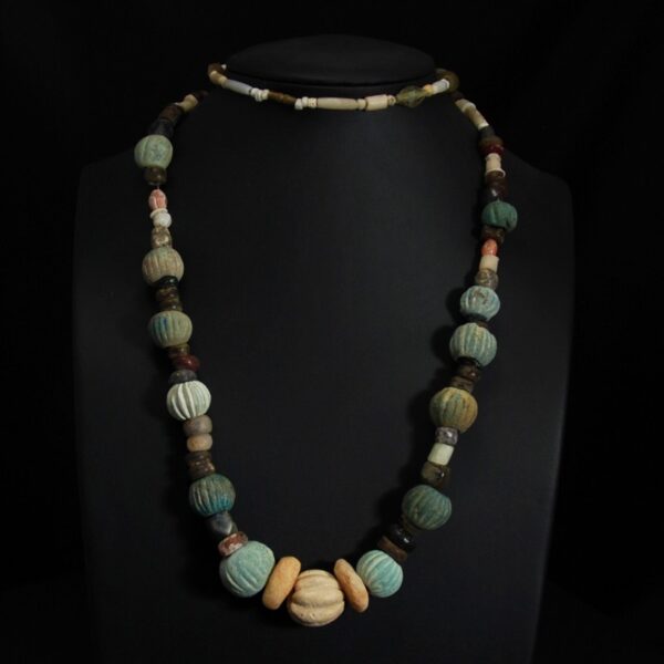 Necklace with Melon Beads