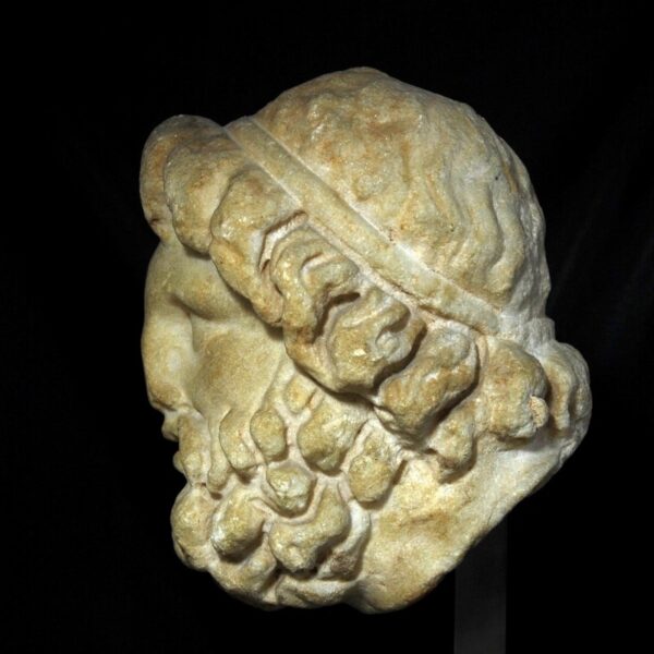 Greek Marble Head of a God