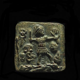 Votive Plaque with Warrior