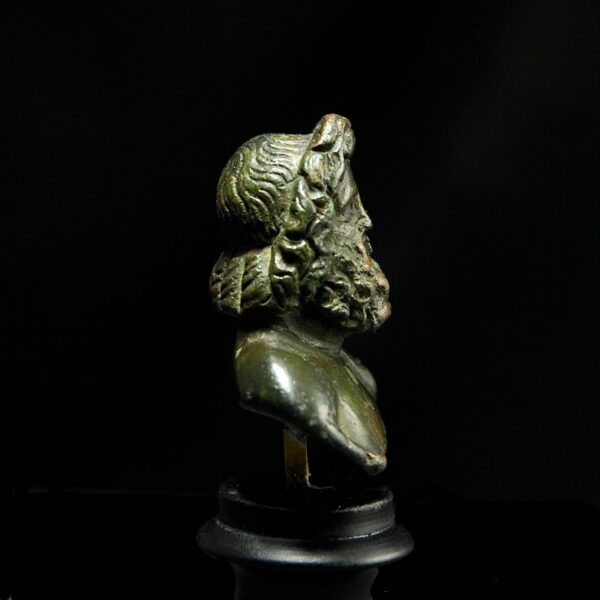 Bronze Zeus side