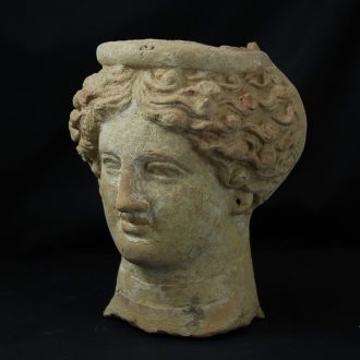 Large Terracotta Head of Demeter