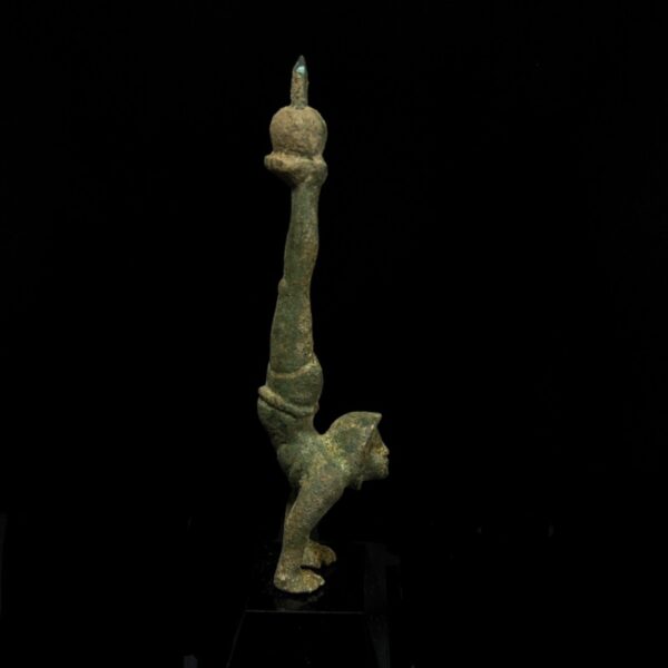 Bronze Statuette of an Acrobat