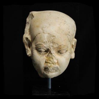 Limestone Head of Harpocrates