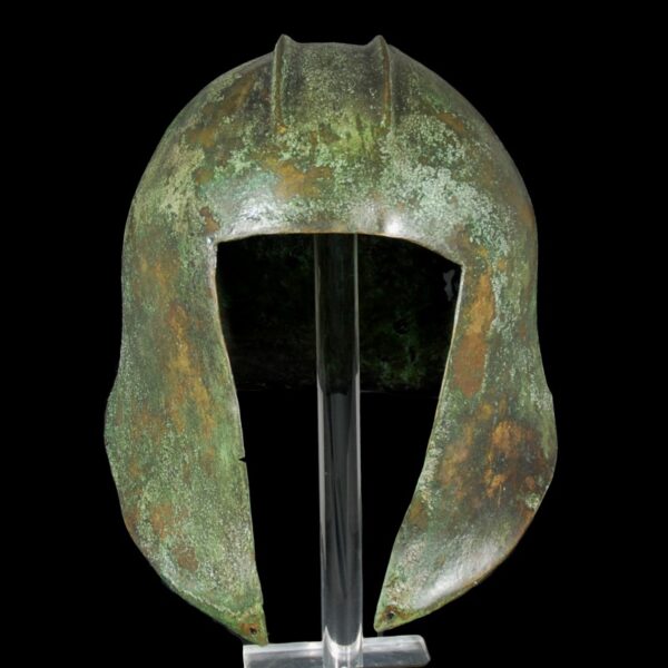 Illyrian Bronze Helmet front