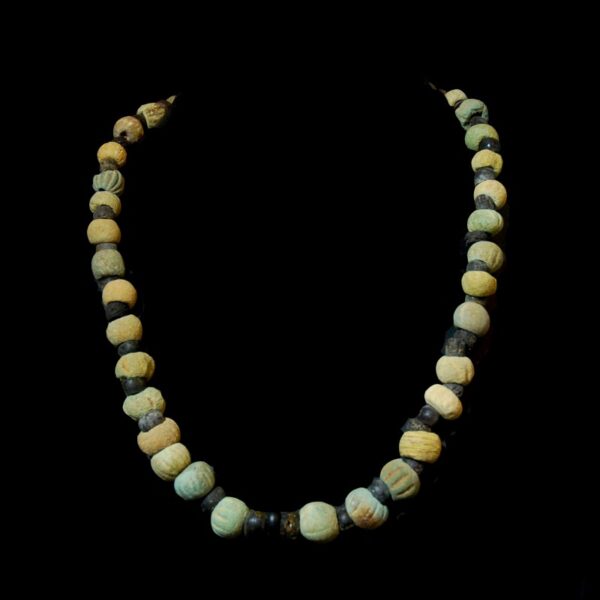 Roman Necklace with Melon Beads