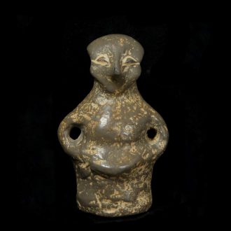 Neolithic Rattle of the Vinča Culture in Form of a Female Figure