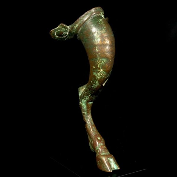 Large Bronze Leg of Pan