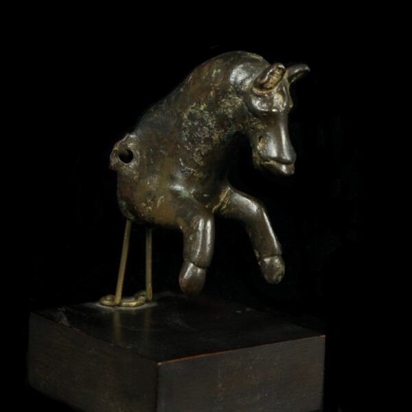 Roman Bronze Protome of a Horse