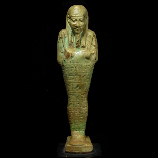 Faience Shabti for General Pasherientaihet
