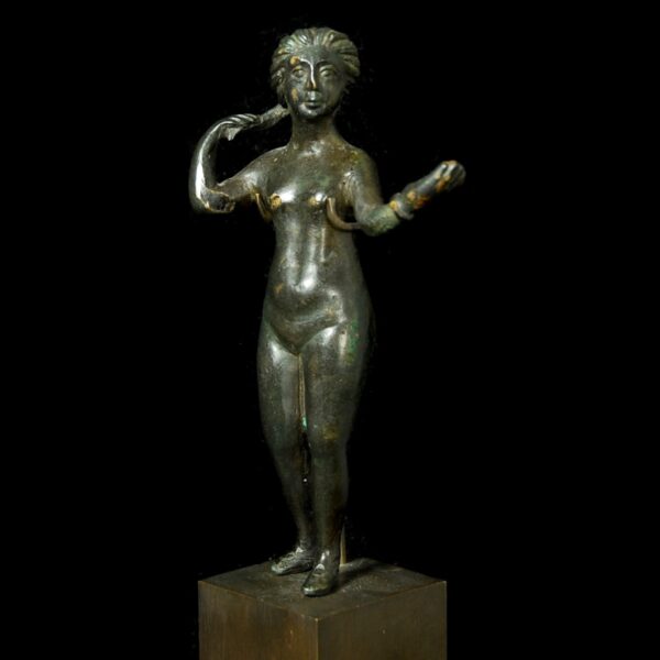 Gallo-roman Bronze Statuette of Venus