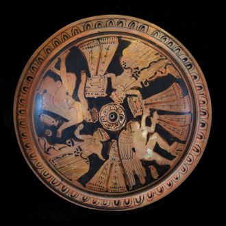 Attische rotfigurige Pyxis