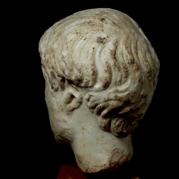 Roman Marble Portrait of a Young Man