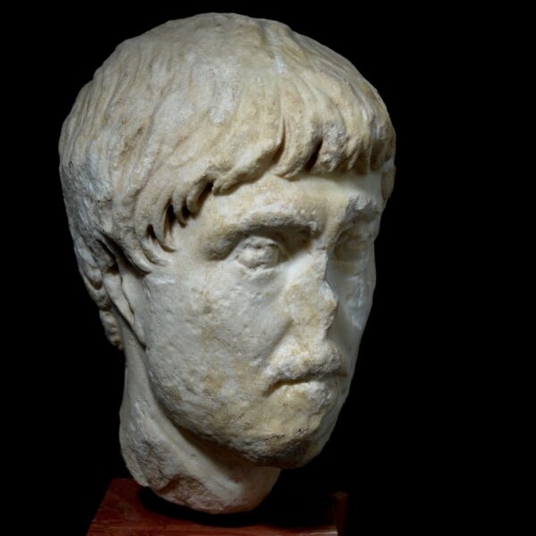 Roman Marble Portrait of a Young Man
