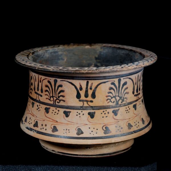 Boeotian Black-Figured Pyxis