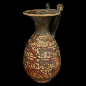 Large Etrusco-Corinthian Olpe from Tarquinia
