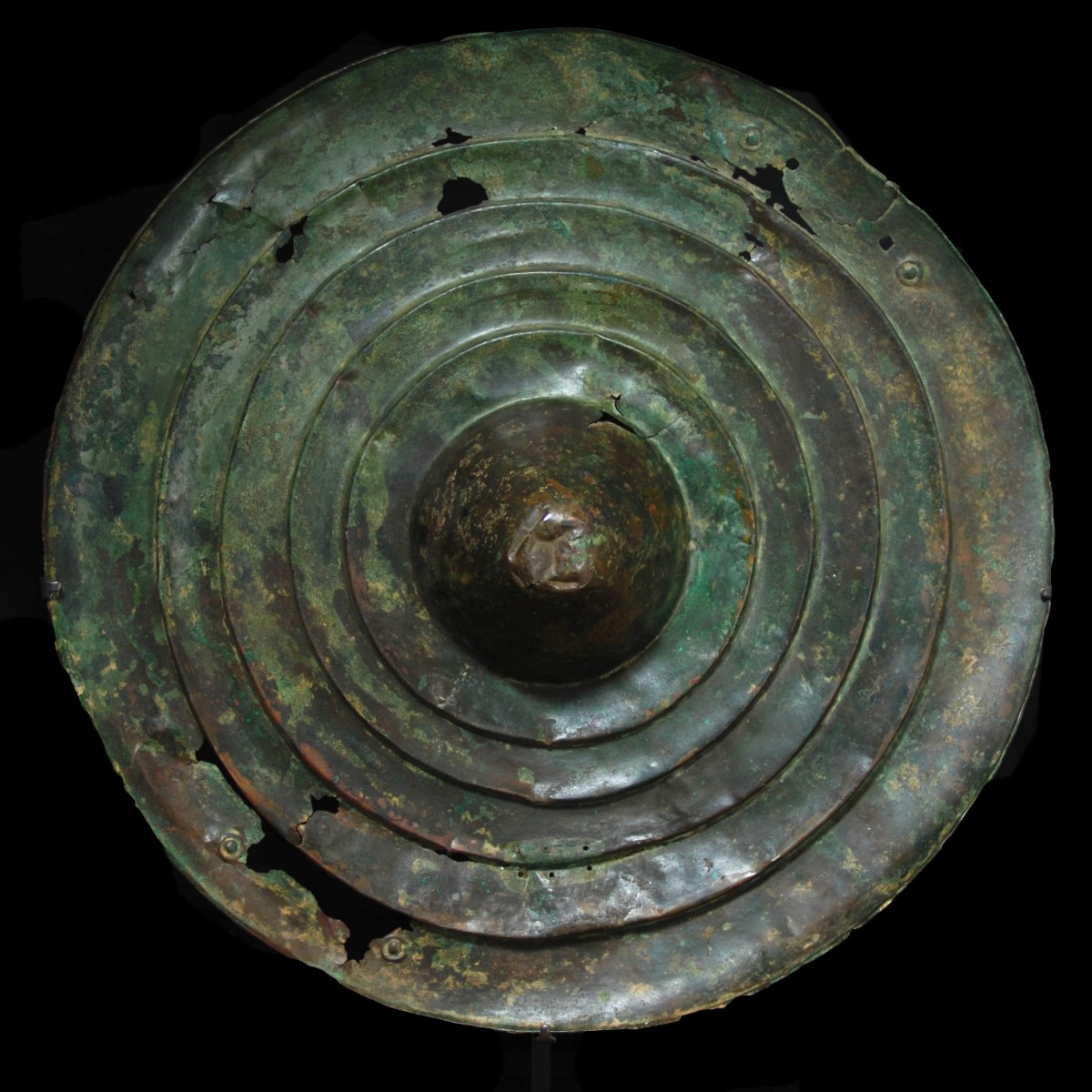 Luristan bronze shield