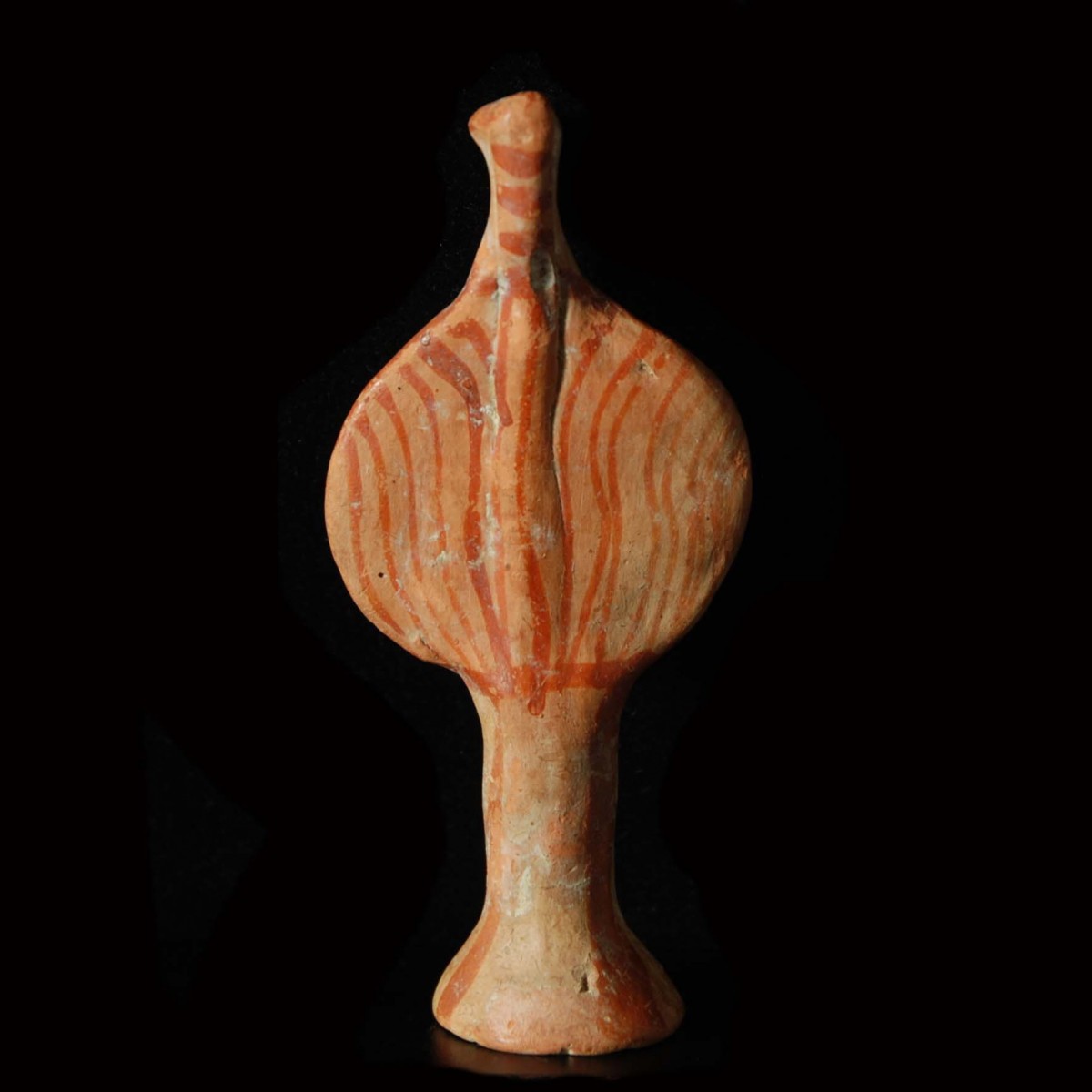 Mycenaean phi idol back small