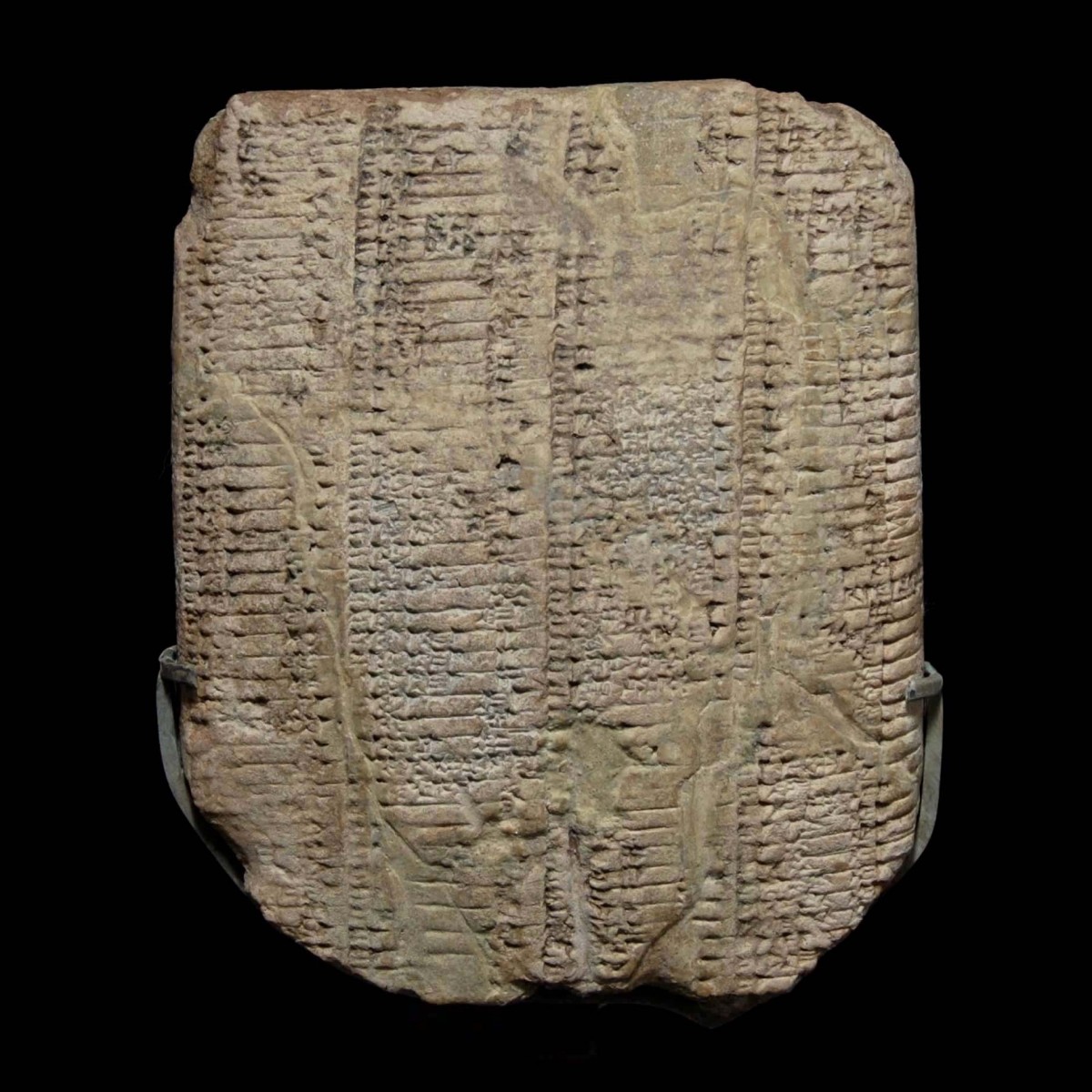 Large cuneiform tablet side A