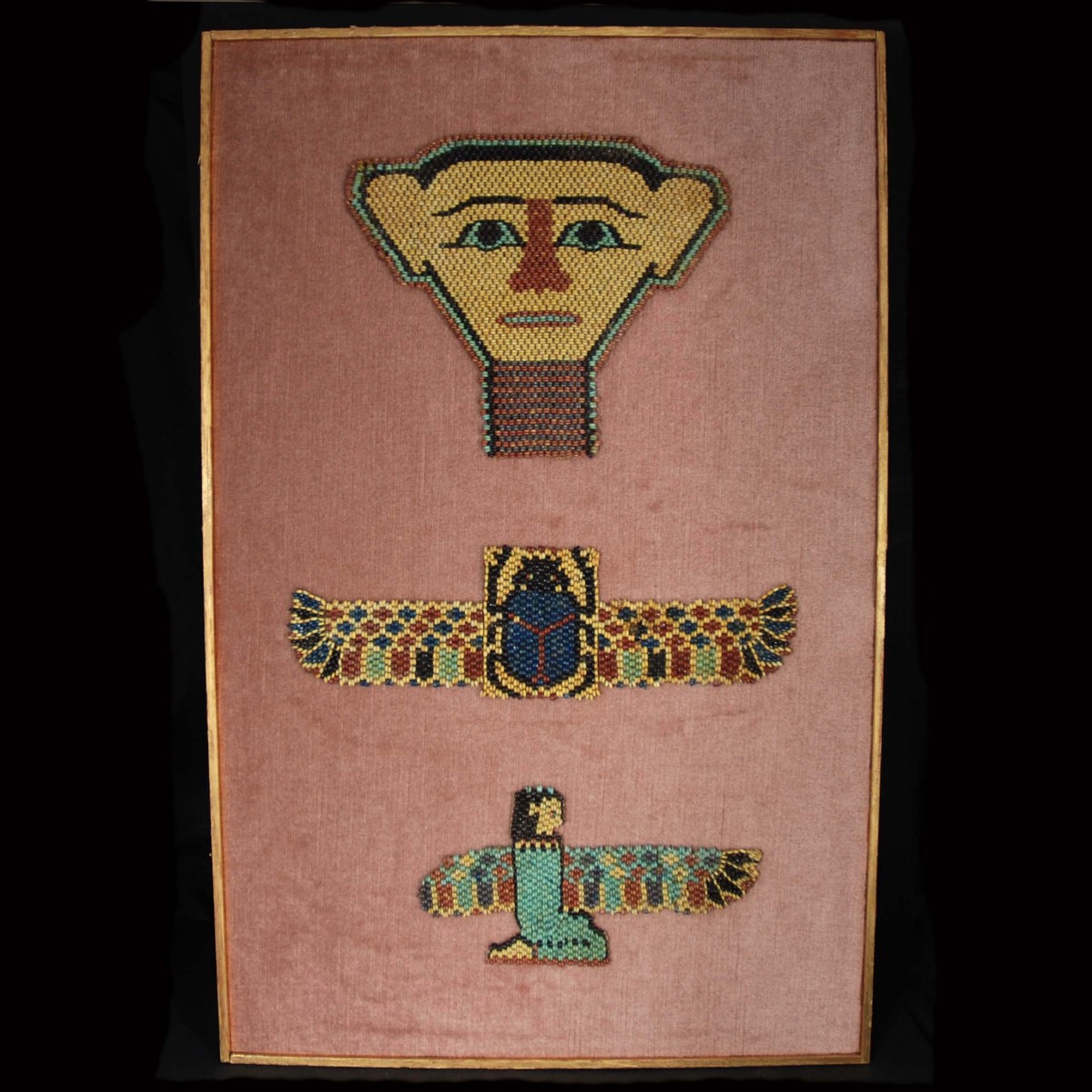 Egyptian funerary bead collection