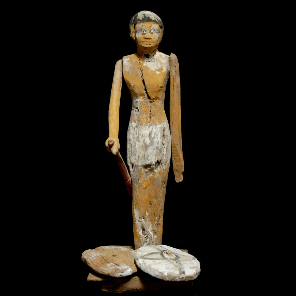 Egyptian middle kingdom wood figure