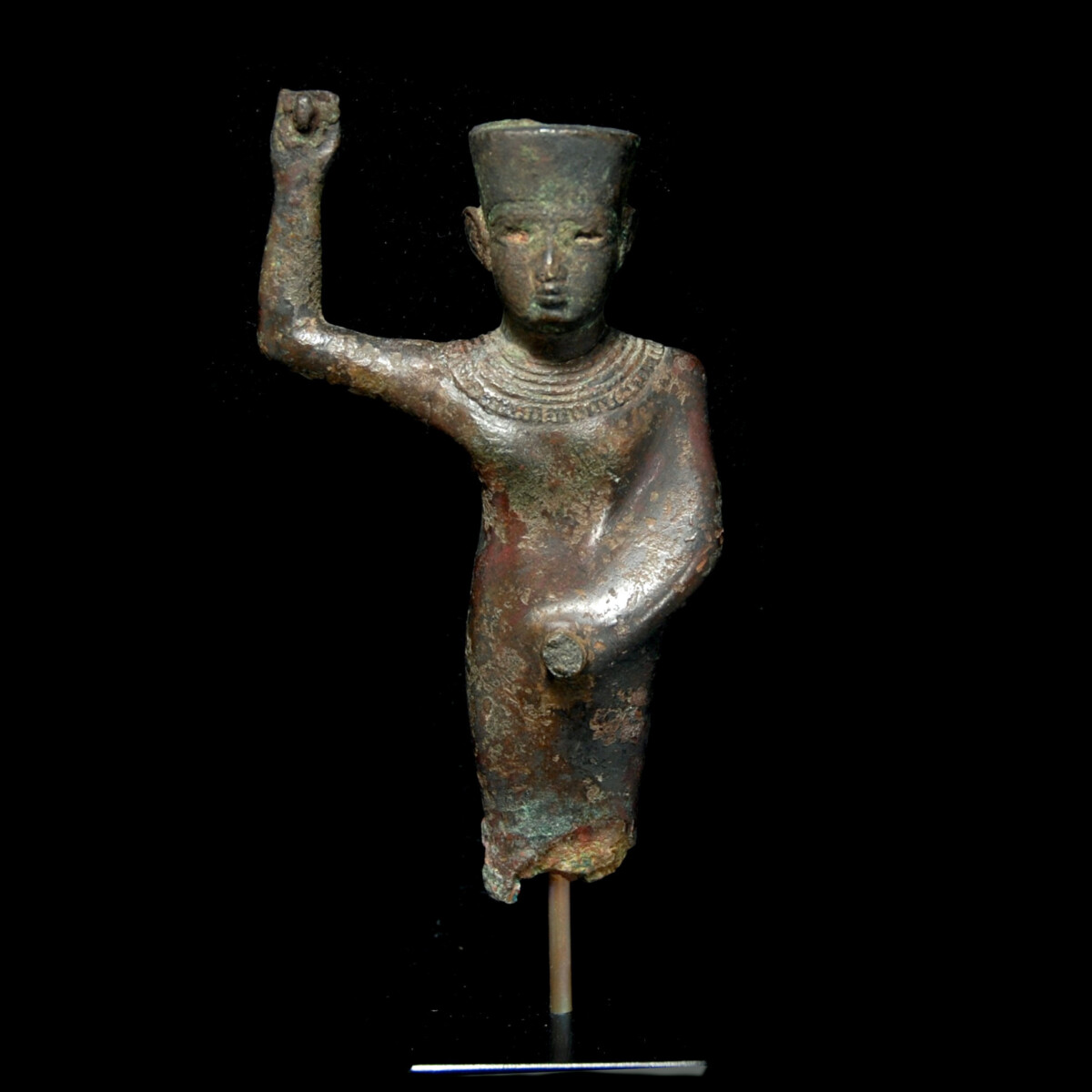 Egyptian Bronze statue of Min
