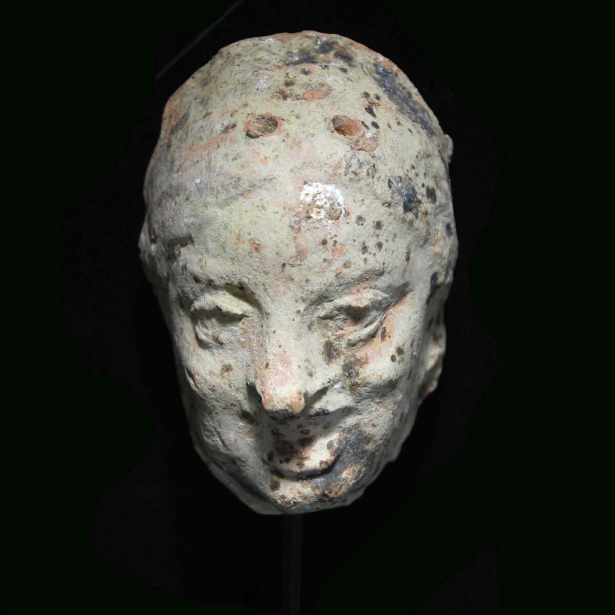 Greek terracotta head protome