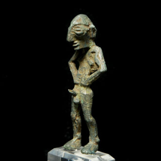 Ithyphallic Bronze Idol of the Eurasian Nomads
