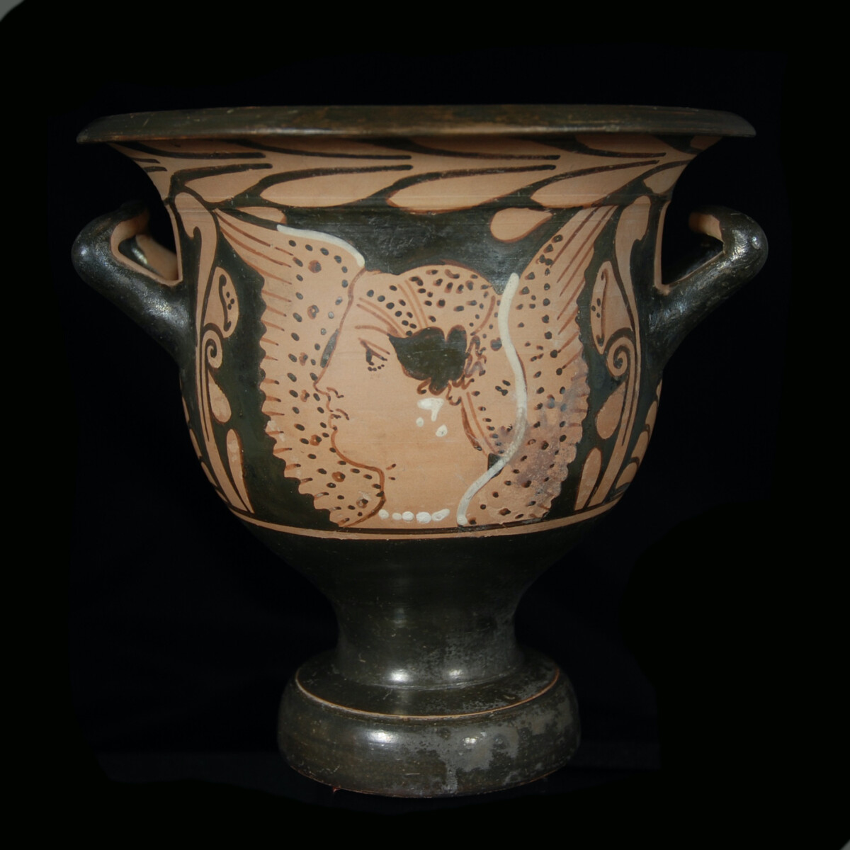Campanian bell krater of the Caivano painter