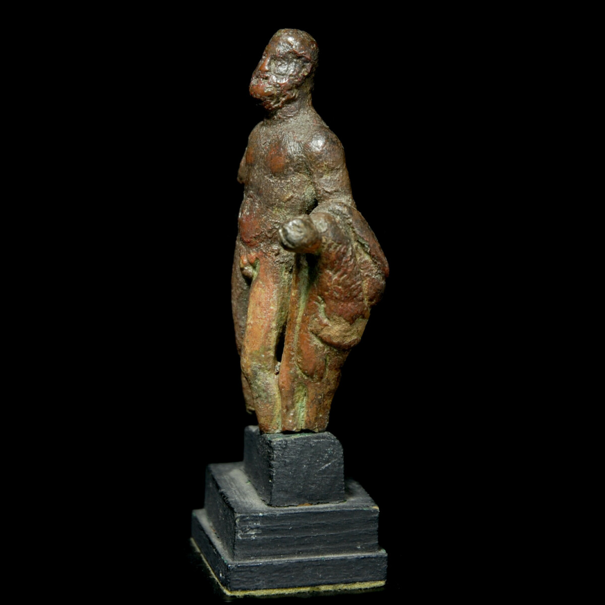 Roman Bronze statuette of Hercules Antonovich left