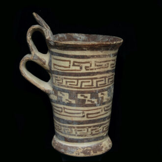 Terracotta Tankard dating to the Geometric Period