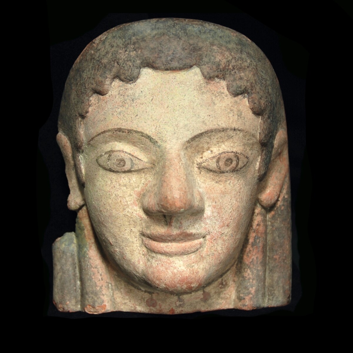 Etruscan archaic antefix front
