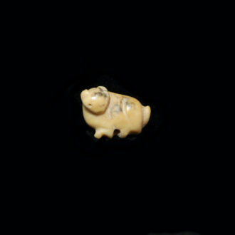 Marble Seal in Form of a Crouching Bull