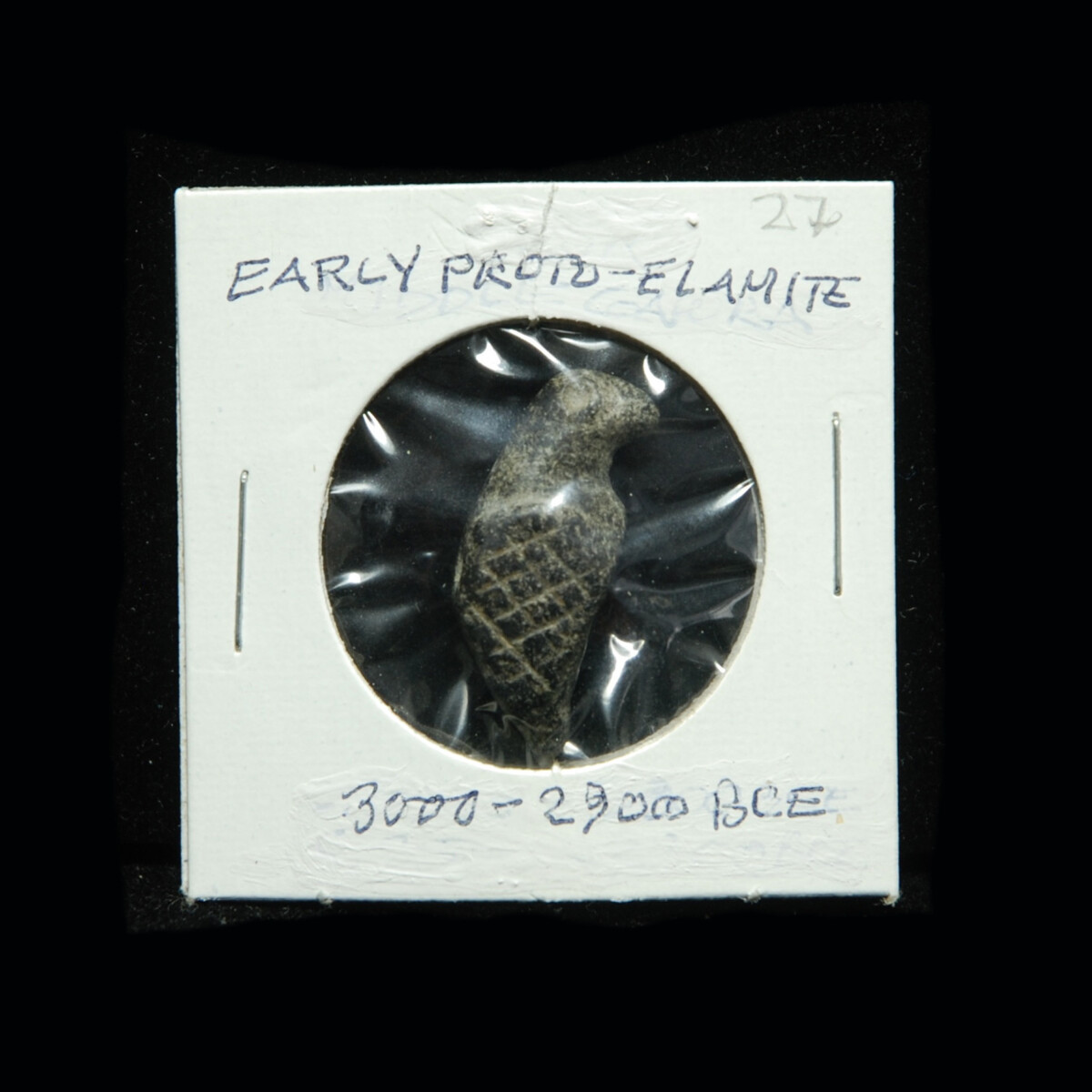 Proto elamite birds of prey amulet envelope