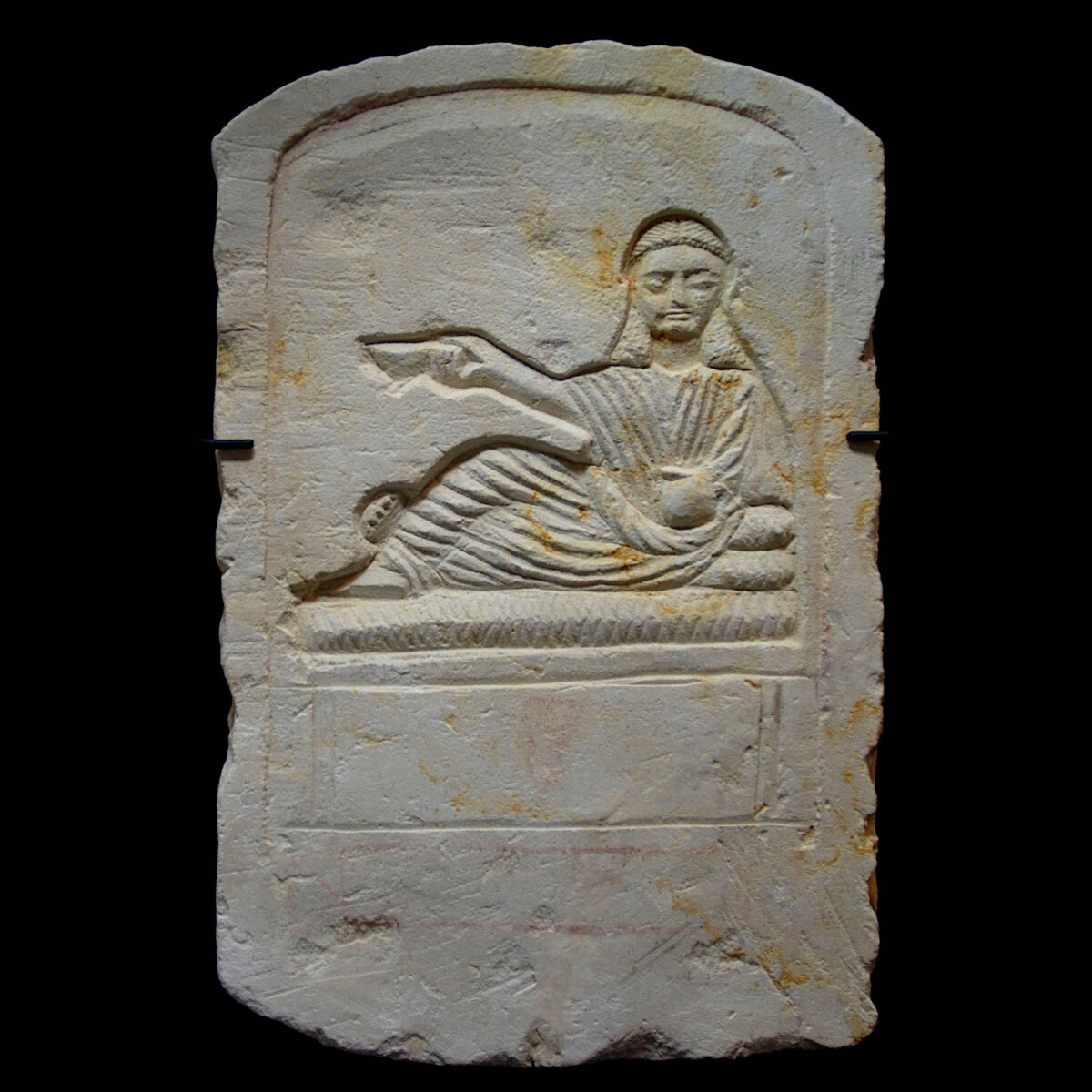 Egyptian Limestone stele from Terenuthis