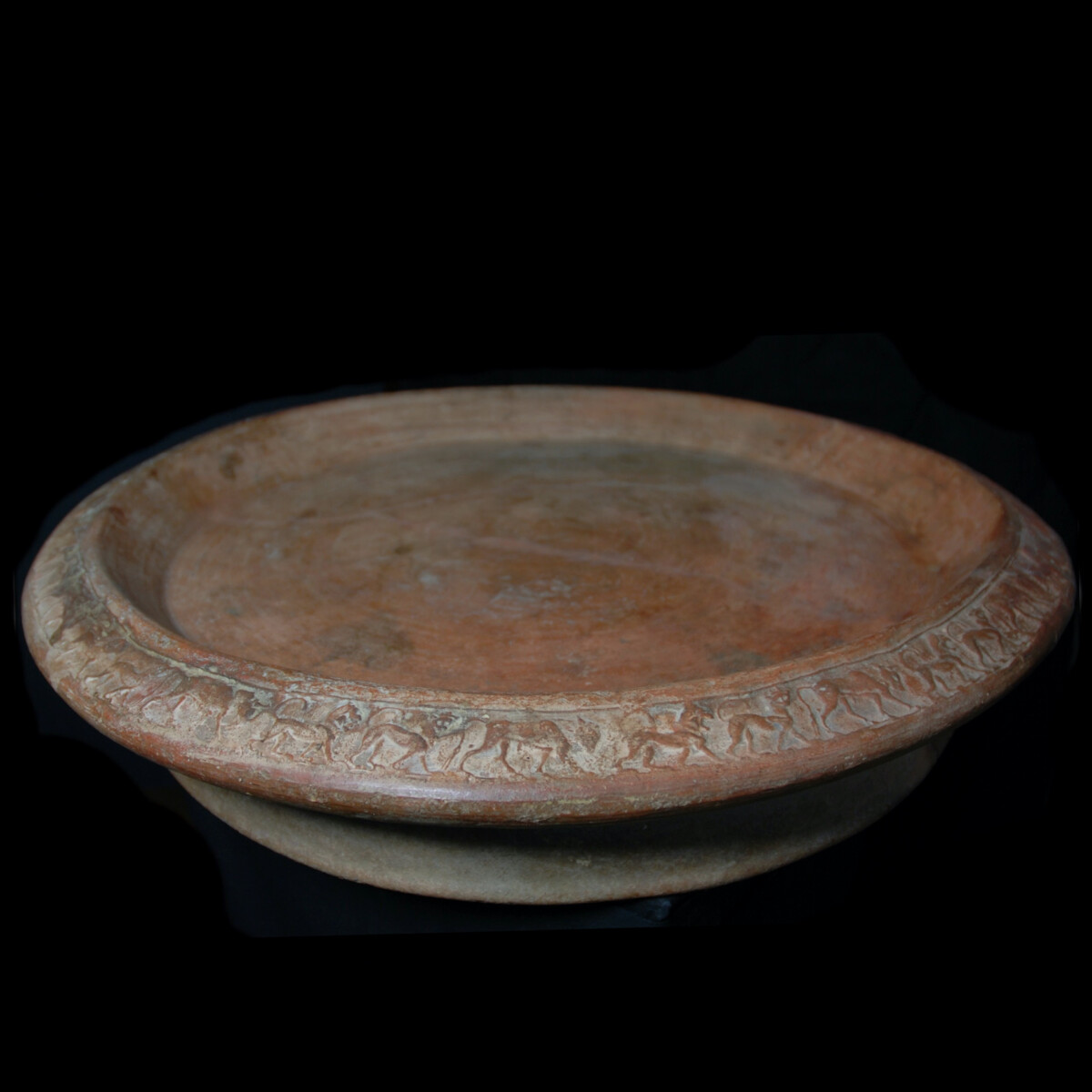 Etruscan monumental terracotta brazier