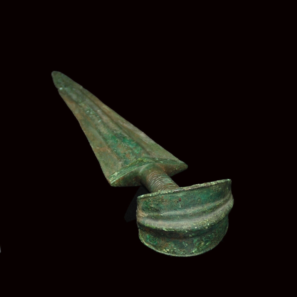 Massive Luristan Bronze sword side