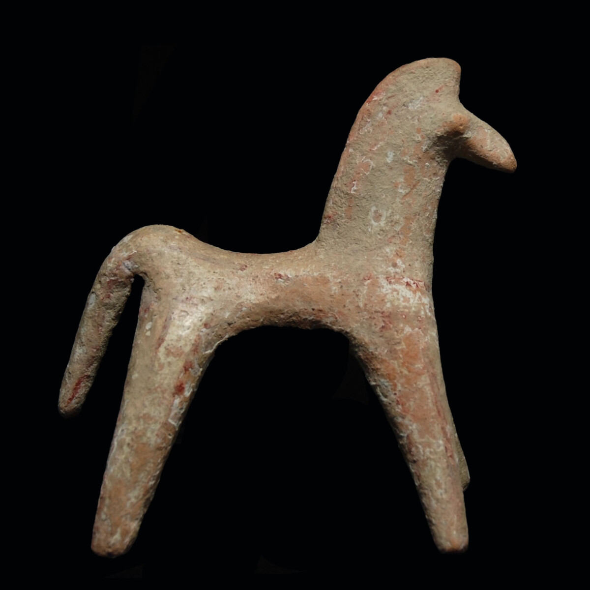 Boeotian terracotta horse right