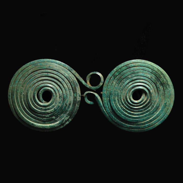 Large Hallstatt Spectacle Brooche