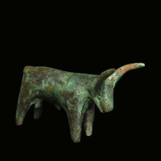 Solid Bronze Bull from the Central Asian Peoples of the Steppe