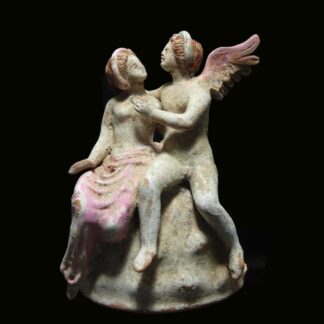 Terracotta Group with Cupid and Psyche from Canosa