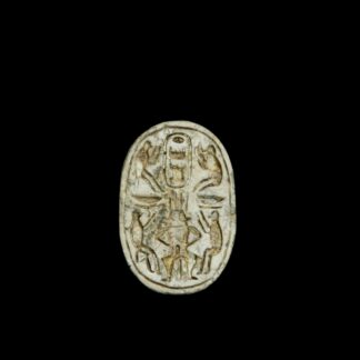 Large Steatite Scarab with the Cartouche of Pharaoh Thutmose III