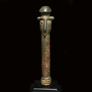 Luristan Bronze-Idol mit janusköpfiger Gottheit