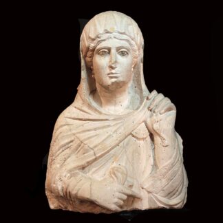 Limestone Bust of a Noble Woman from Palmyra