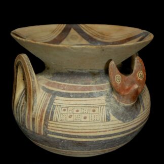 Daunische Olla mit stilisierten Stierkopfhenkel