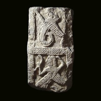 Large Fragment of an Etruscan Stair Slab Relief