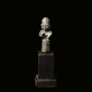 Hethitische Silber-Statuette eines Priesters