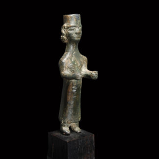 Urartian Bronze Statuette of Priestess