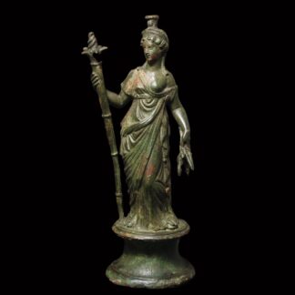 Bronze Statuette of the Goddess Ceres